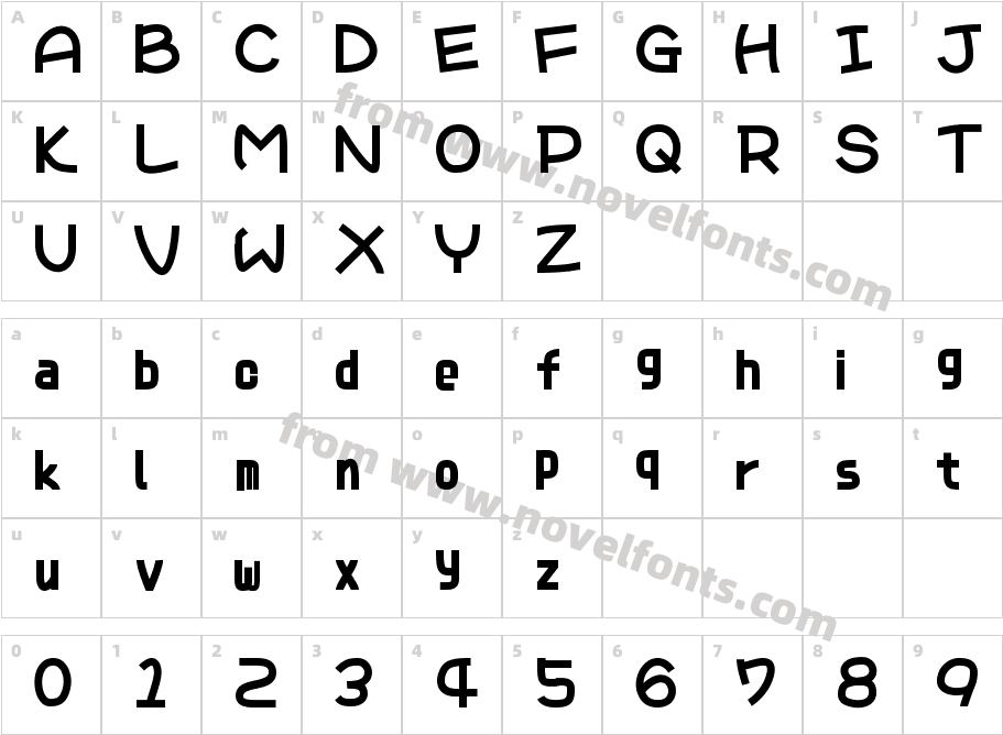 WarioWareIncV2Character Map