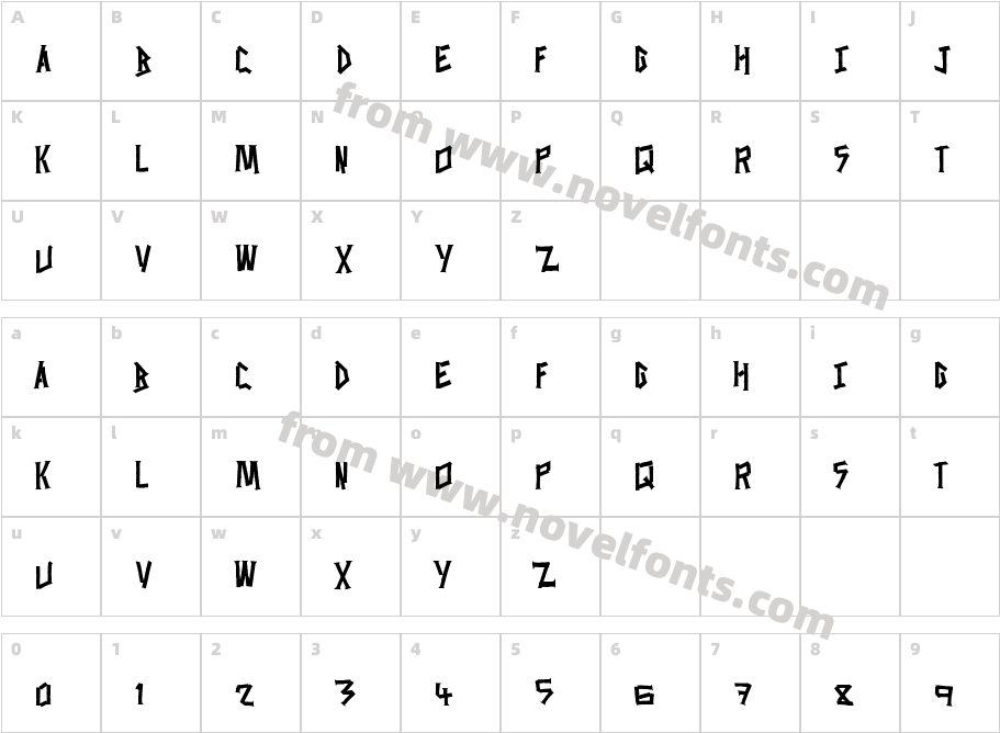 WasteFactoryCharacter Map