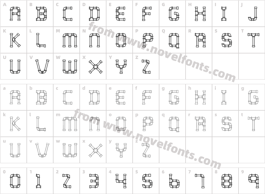 WaterWorksCaps PlainCharacter Map