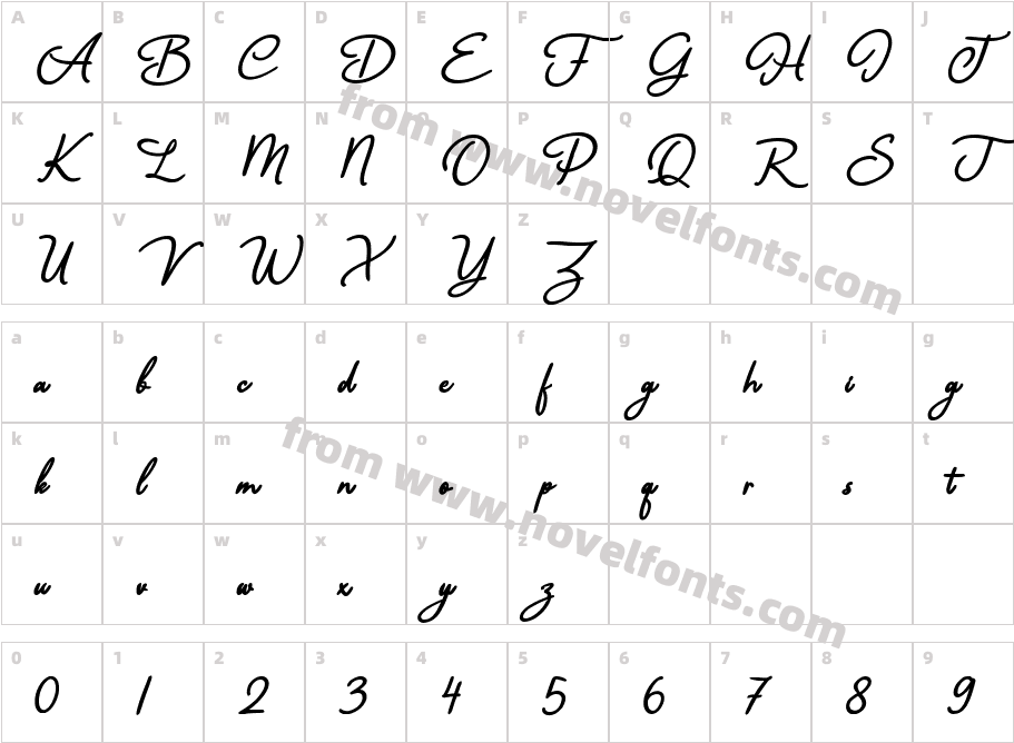 Douceur des CorbeauxCharacter Map