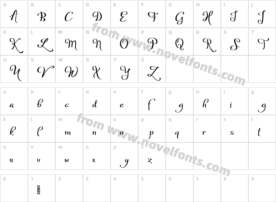 Welga DemoCharacter Map