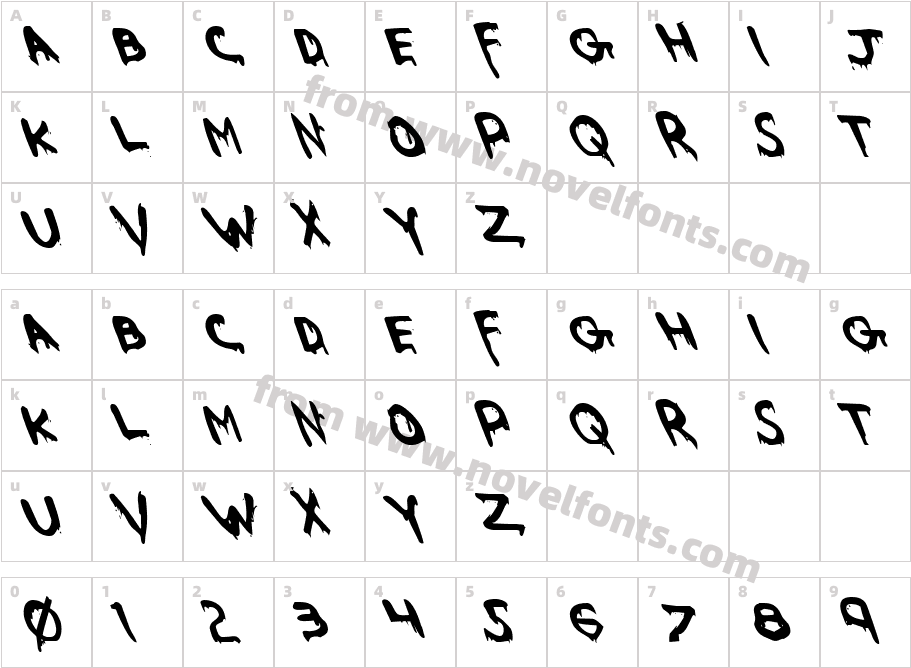 Were-Beast LeftalicCharacter Map