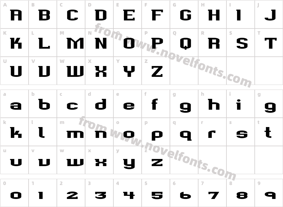 Werkman-SquareCharacter Map