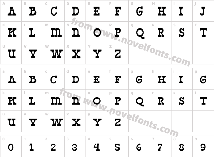 West Yard Free TrialCharacter Map