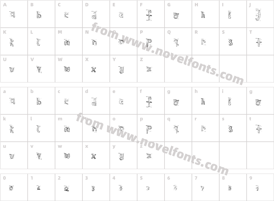 WesternClownCharacter Map