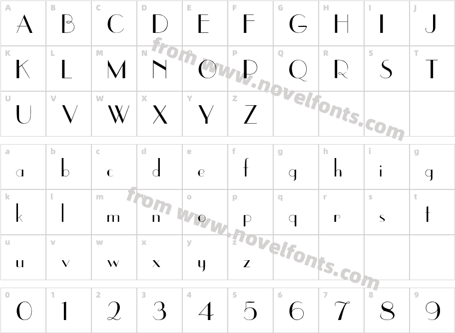 DownsideCharacter Map