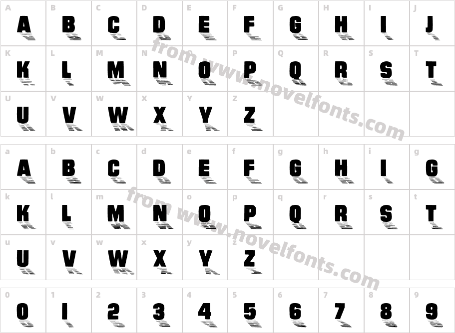 WharmbyCharacter Map