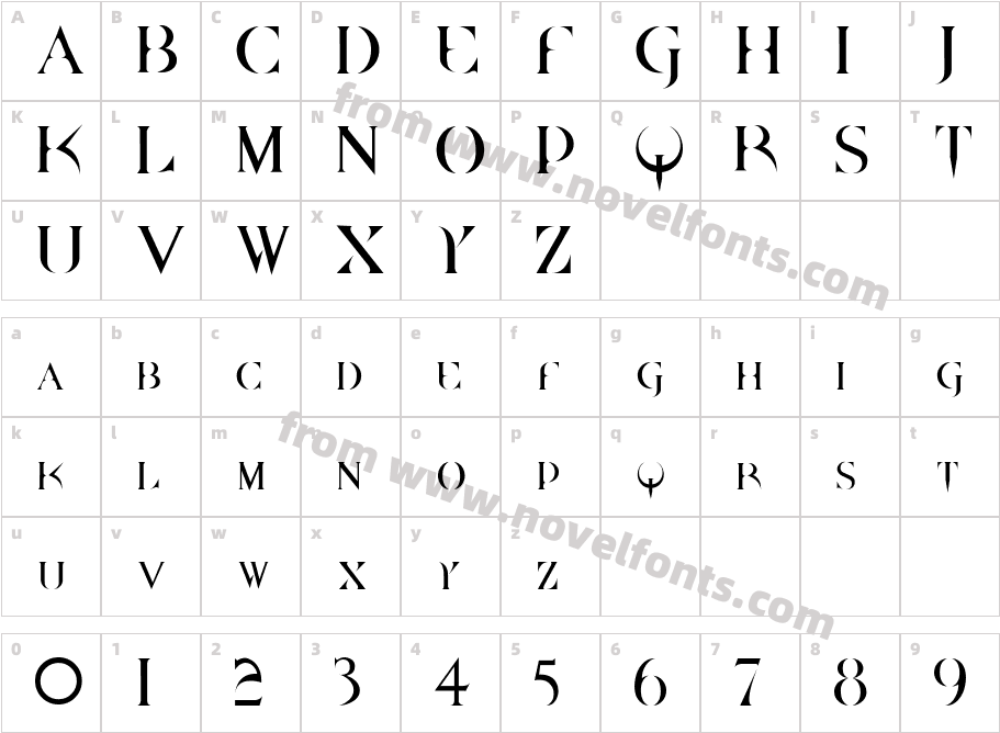 DpQuakeCharacter Map