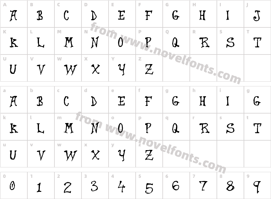 Dragon HarbourCharacter Map