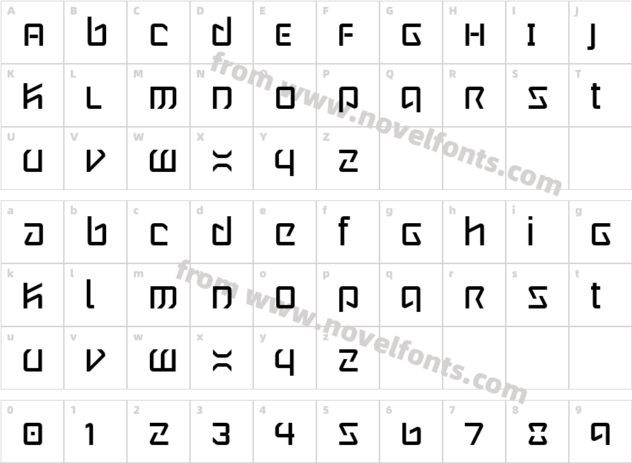 WintermuteCharacter Map