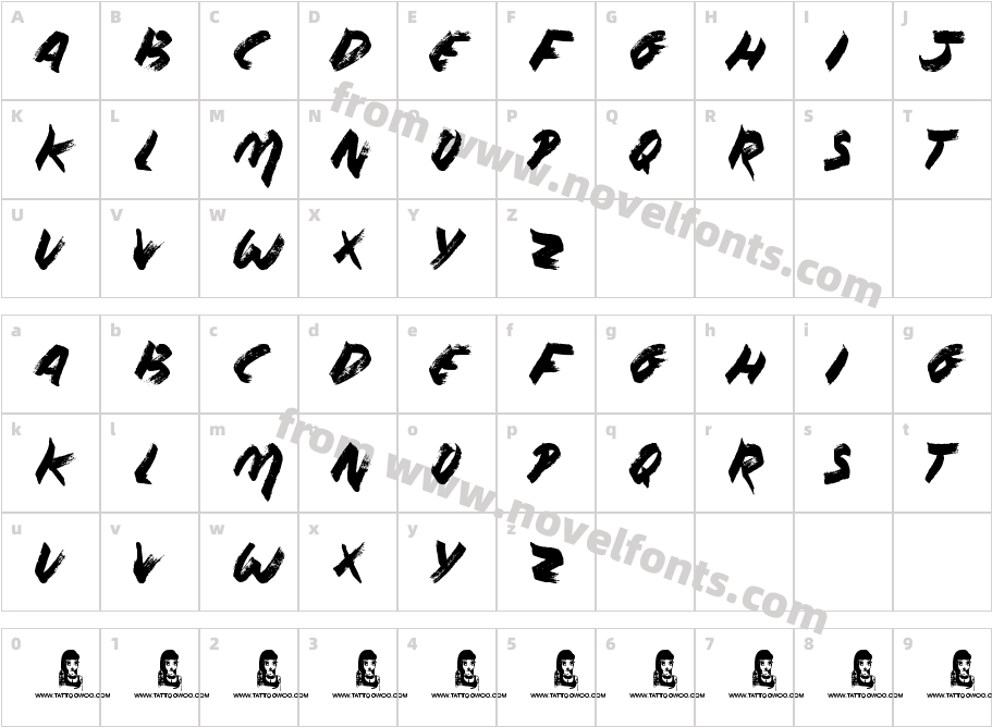 Without NoticeCharacter Map