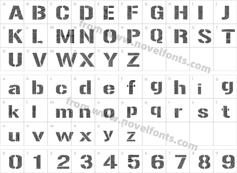 Woodcutter Optical ArmyCharacter Map