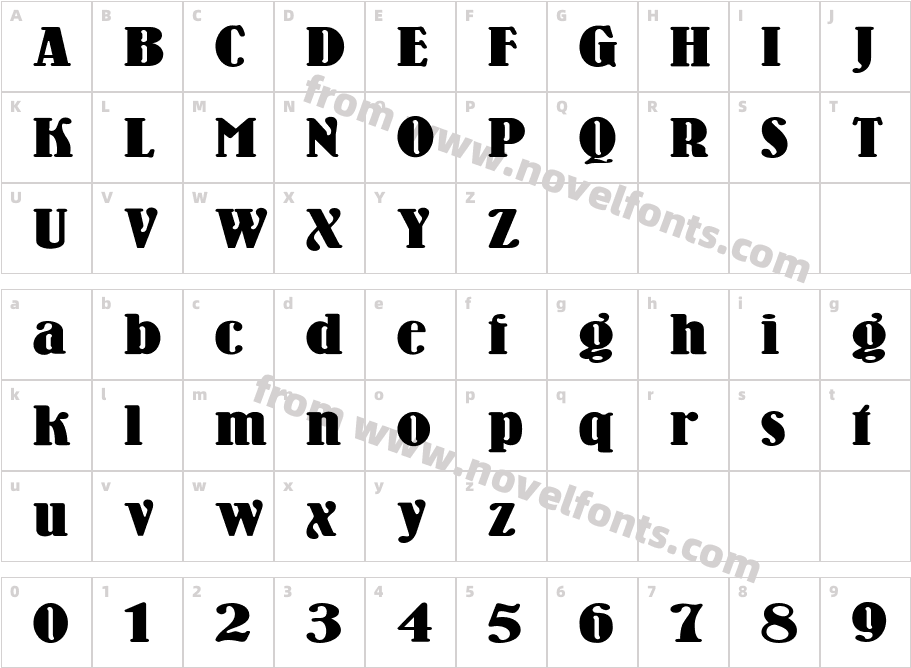 Wooden Nickel NFCharacter Map