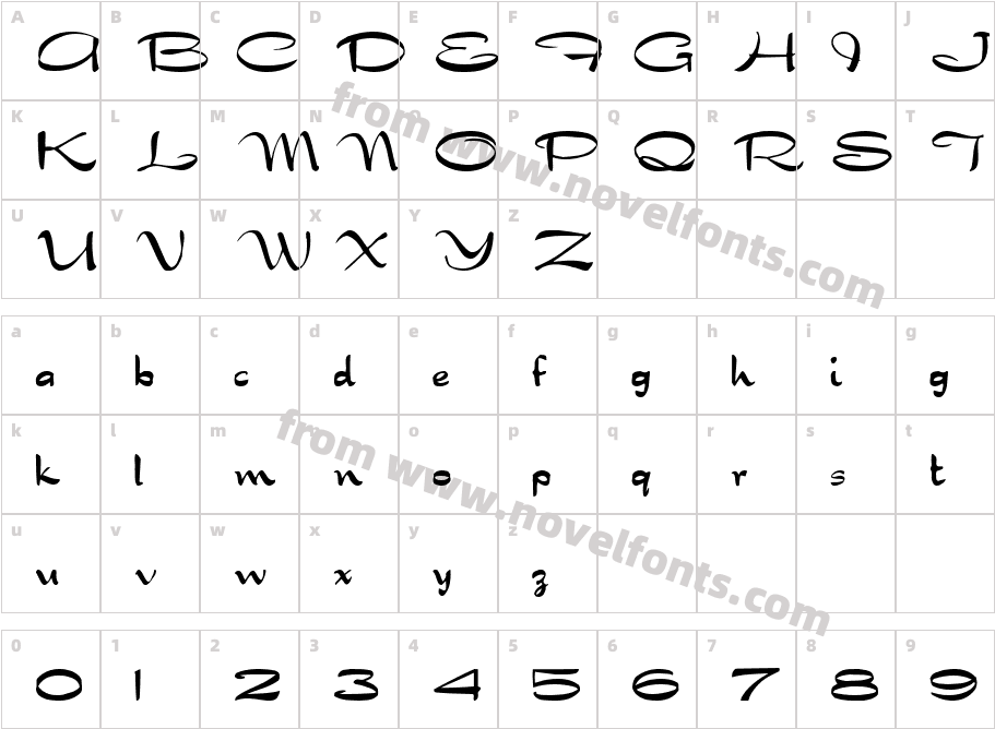 Dragonwyck-Condensed NormalCharacter Map