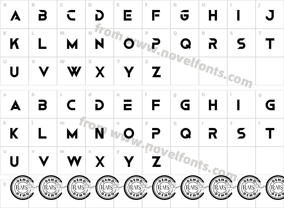 DragracesDemoRegularCharacter Map