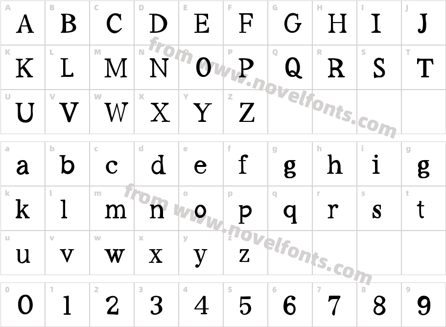 WorkaholicCharacter Map