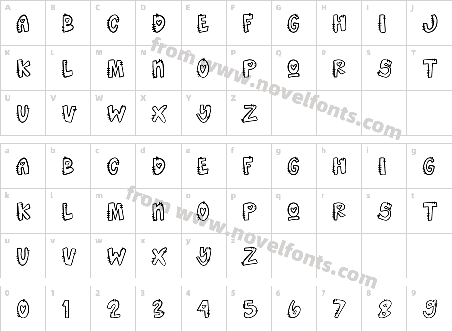 WowRegularCharacter Map