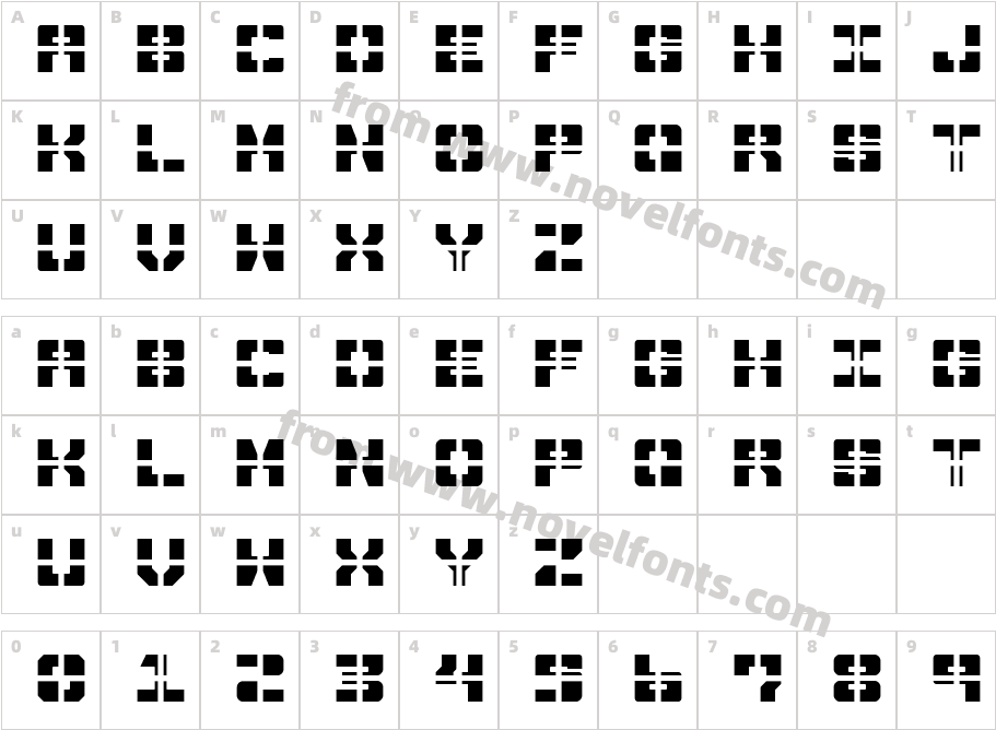 Drawn and QuarteredCharacter Map