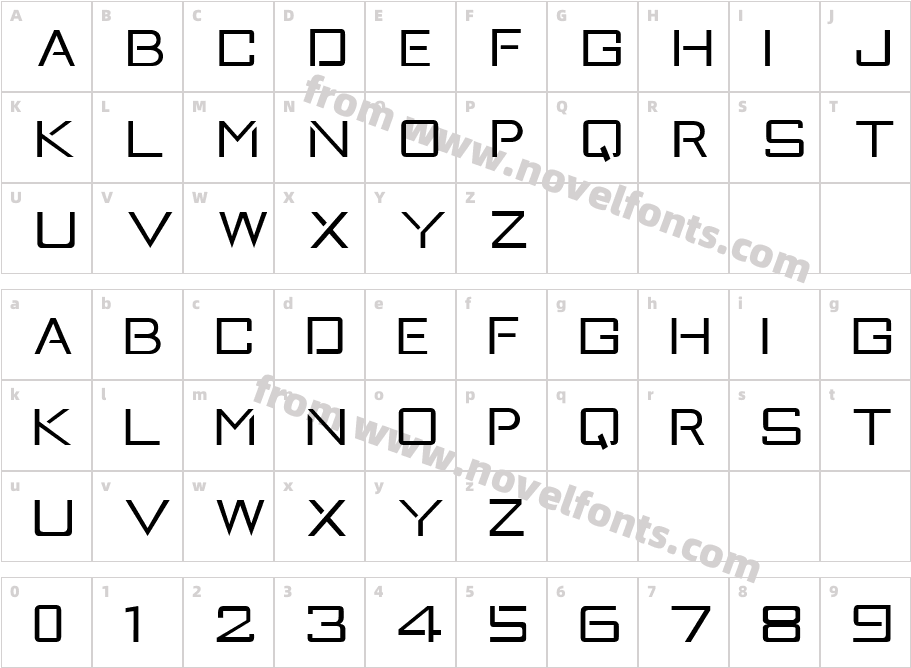 XperiaCharacter Map