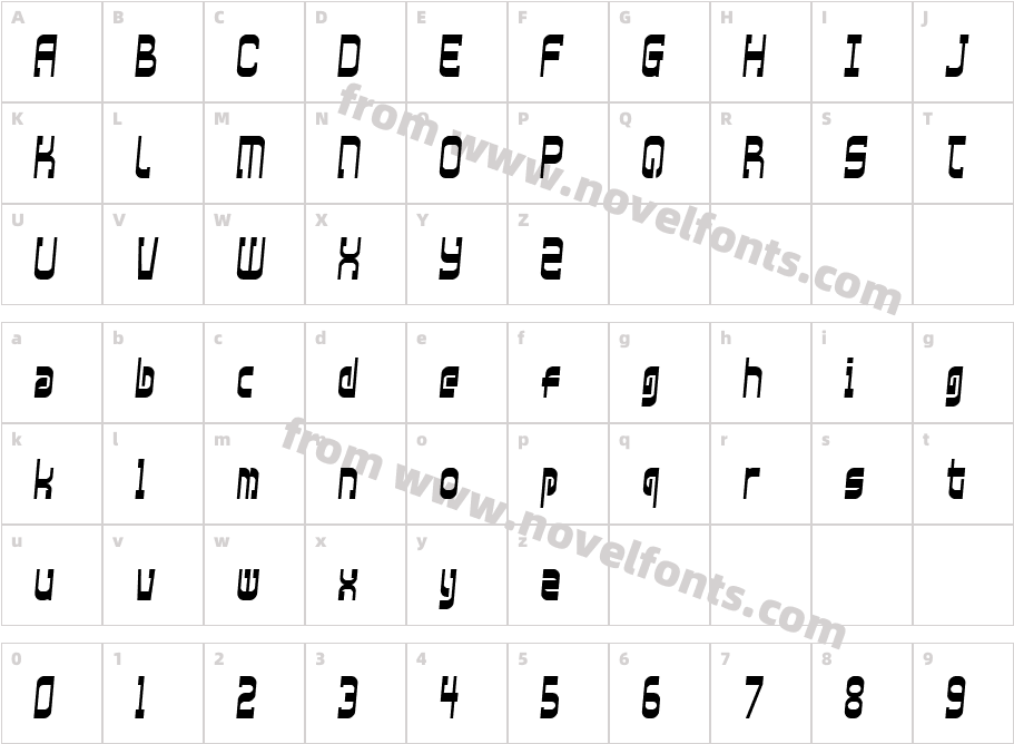 XtraordinaryCharacter Map