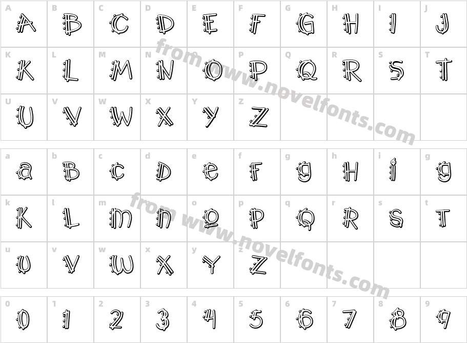 Y2K PopMuzik Outline AOECharacter Map