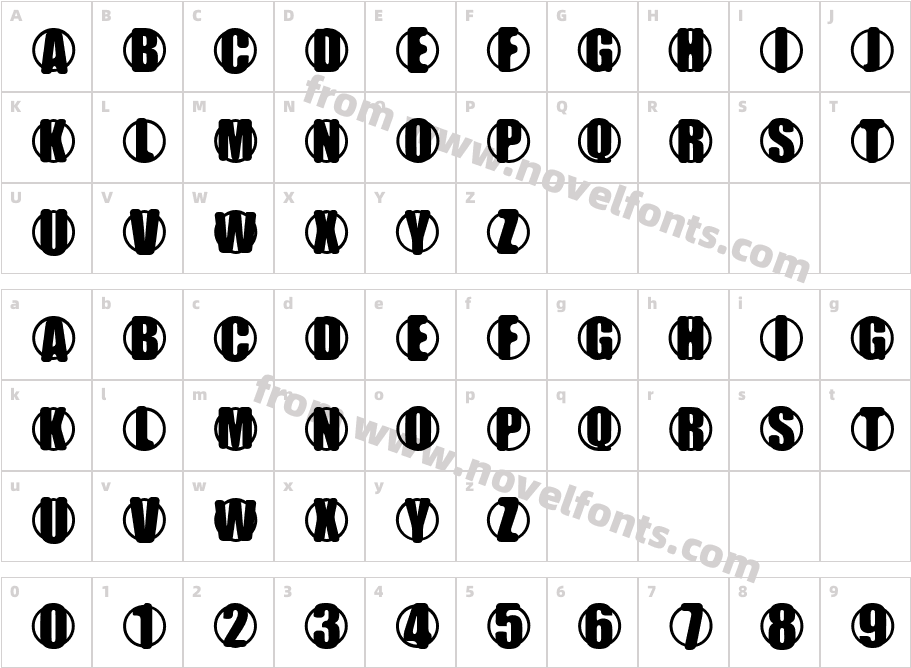 YChrome PrimeCharacter Map