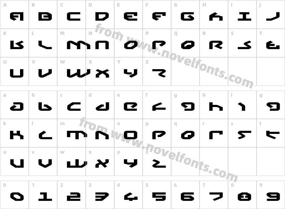 Yahren ExpandedCharacter Map