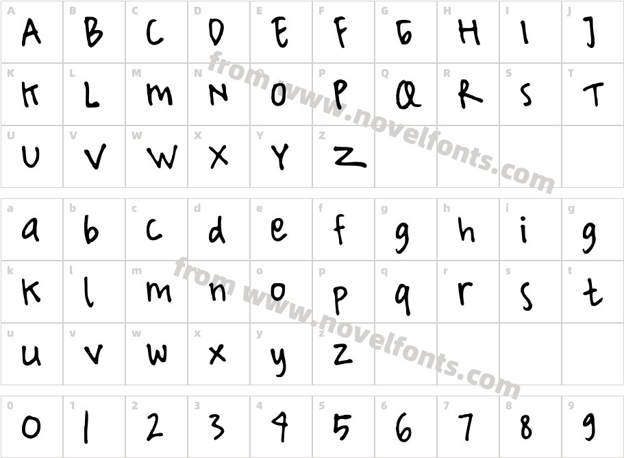 YantiqCharacter Map