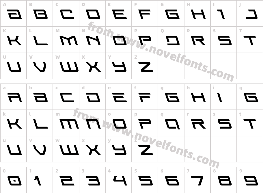 Year One Super-LeftalicCharacter Map