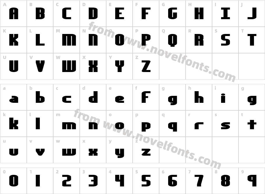 Yesterday -BRK-Character Map