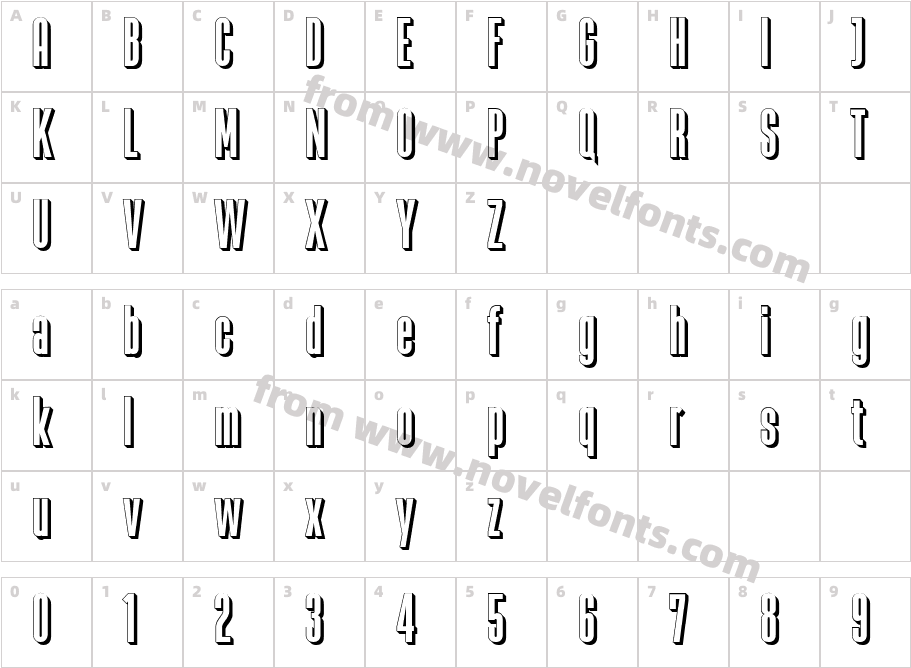 ZacatecasCharacter Map