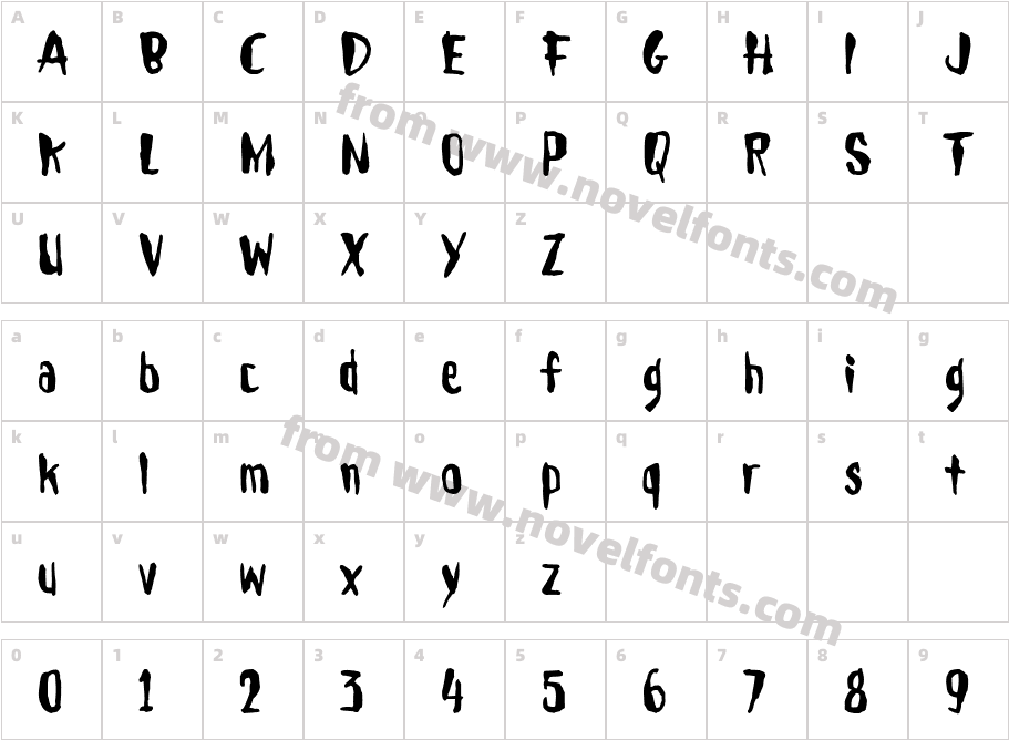 Droeming NormalCharacter Map