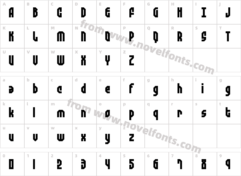 Zephyrean Gust BRKCharacter Map