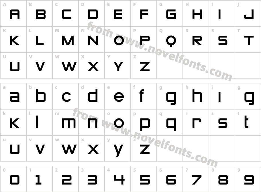 ZeroesOne-RegularCharacter Map