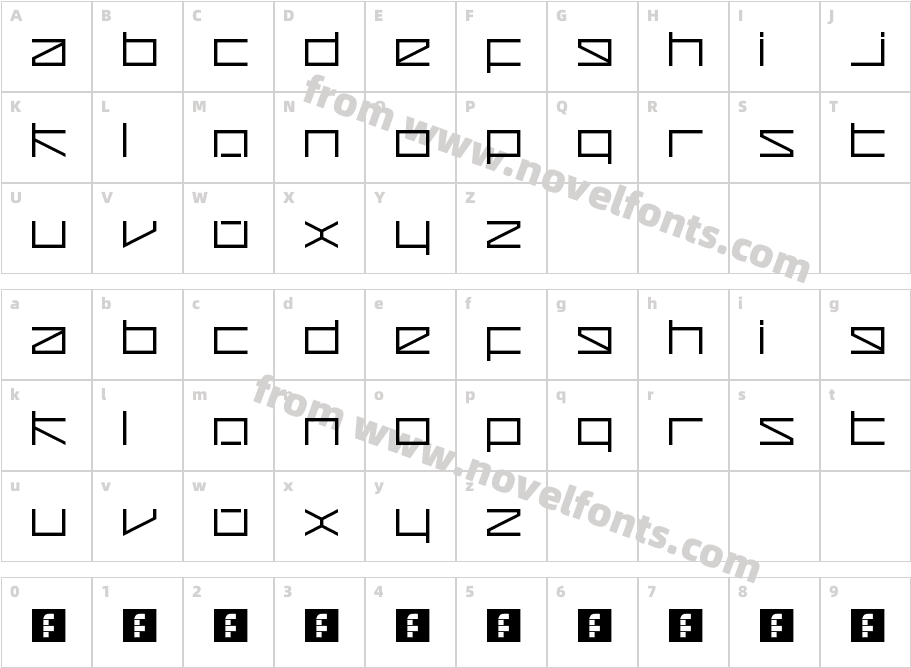 Zeta Redux RegularCharacter Map