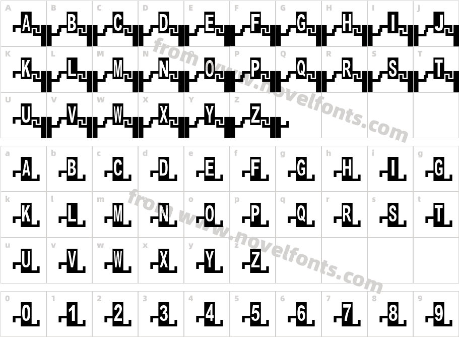 Zipper1 CyrCharacter Map