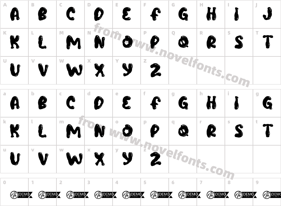 ZombieFoodDemoRegularCharacter Map