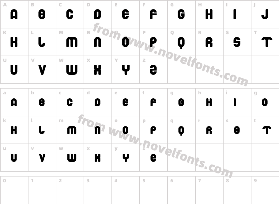 Drowning MonkeyCharacter Map