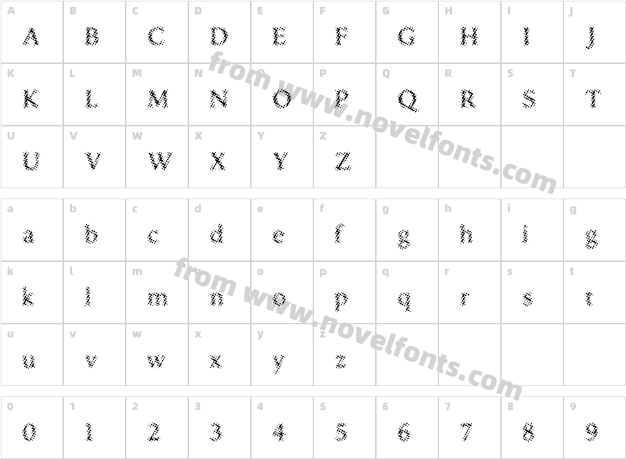 DruggedIndividualistCharacter Map