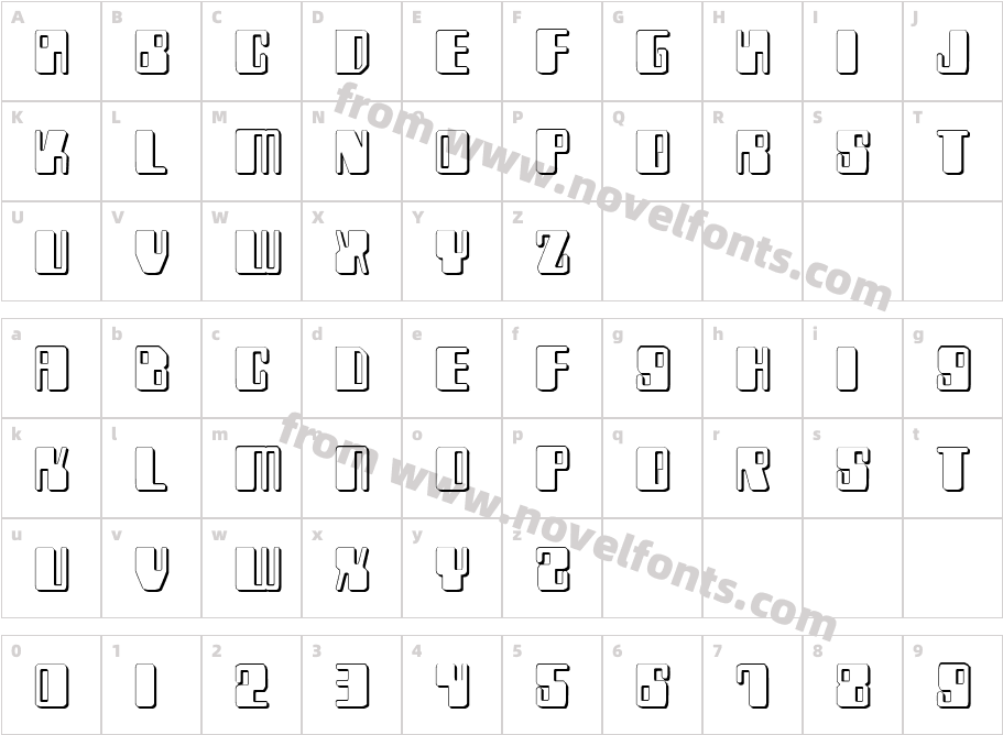 Zyborgs 3DCharacter Map