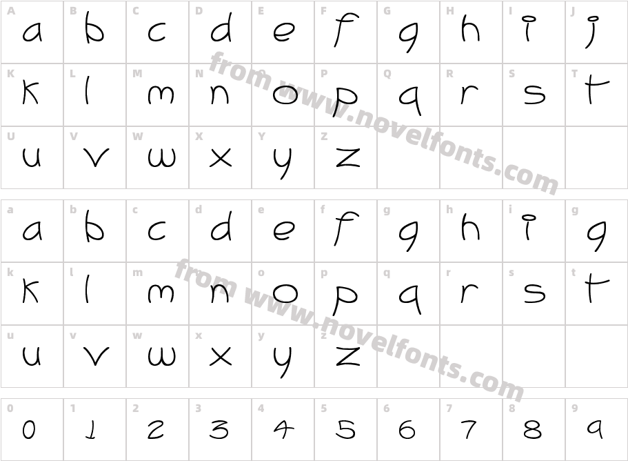 [Catalina]Character Map