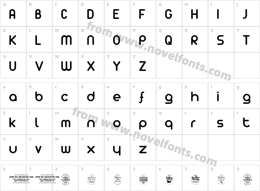 [z] Arista LightCharacter Map