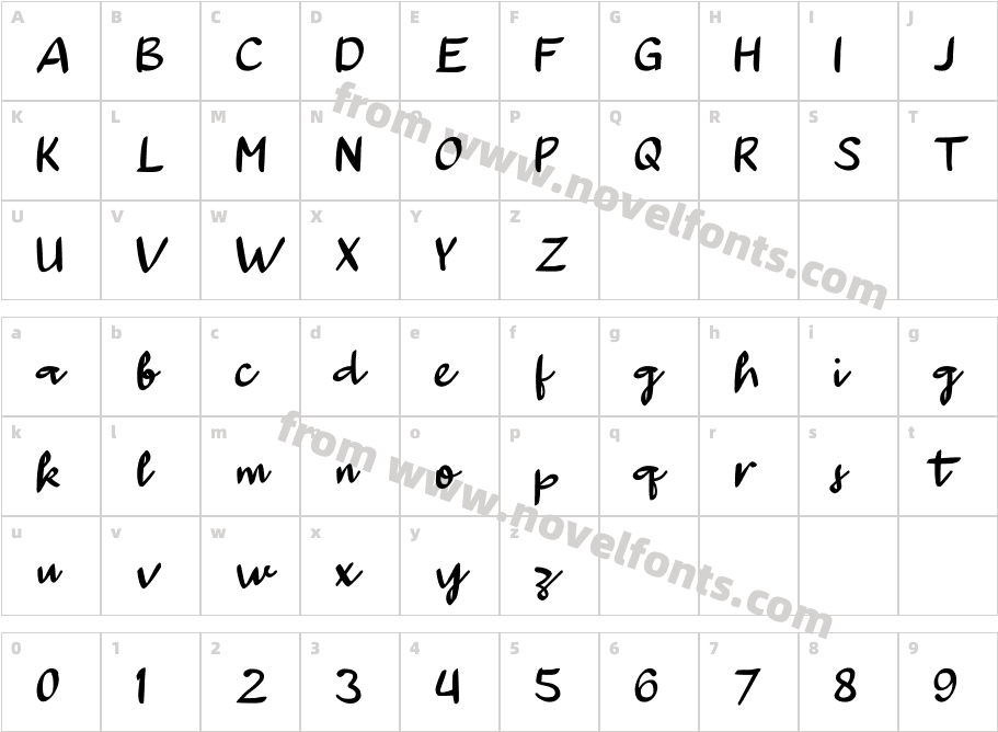 a Autoyes CloselyCharacter Map