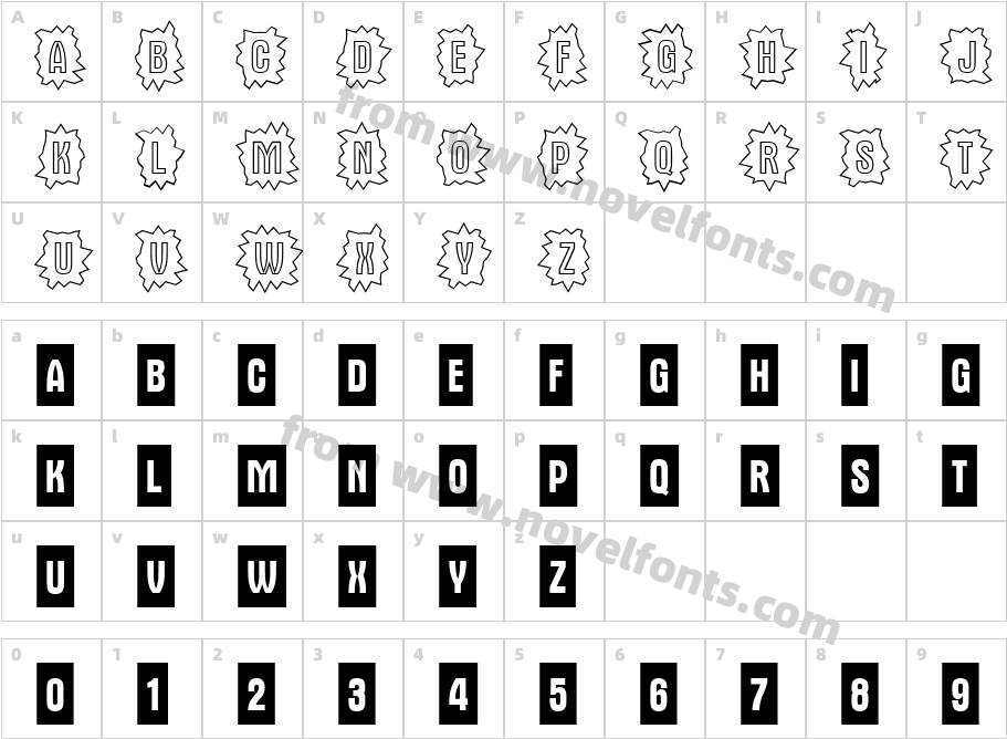 a_AlternaCmDc3CbCharacter Map