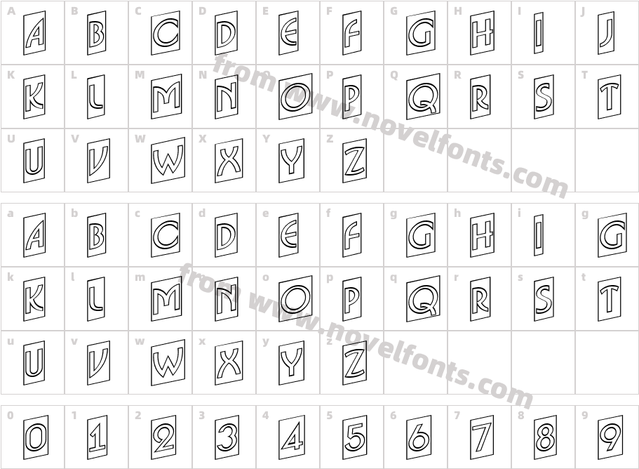 a_BosaNovaCmUpOtlCharacter Map