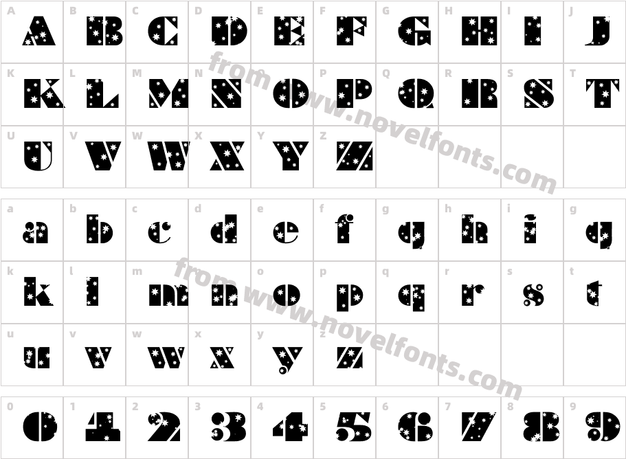 a_BraggaStarsCharacter Map