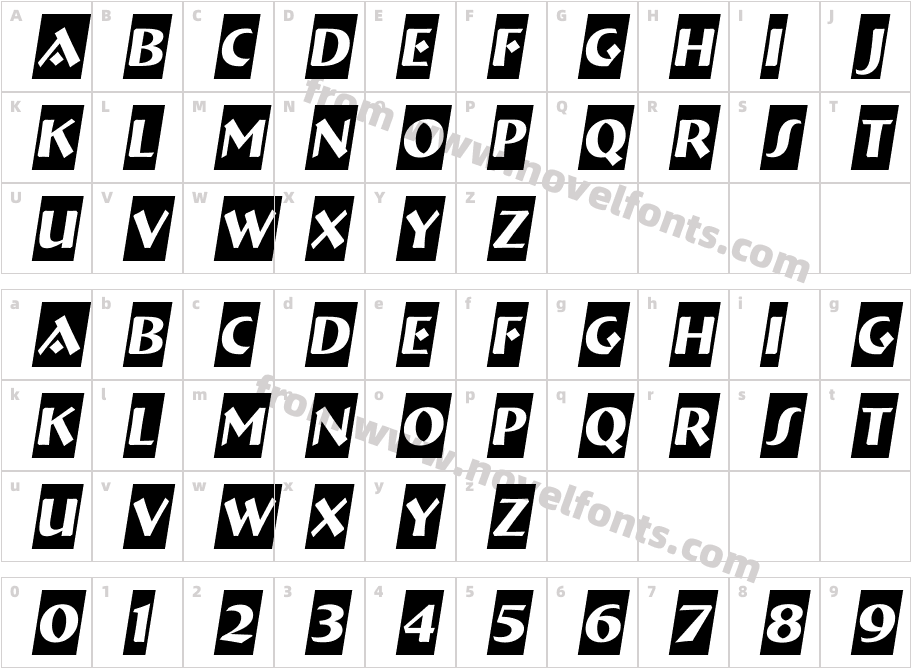 a_BremenCmOblCharacter Map