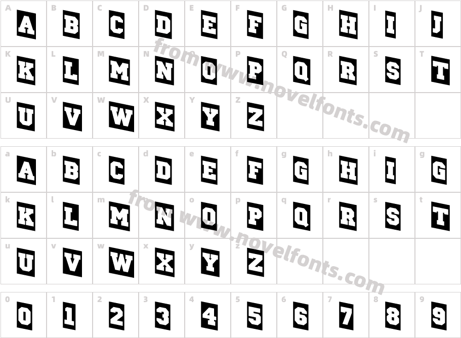 a_CampusCmDnCharacter Map