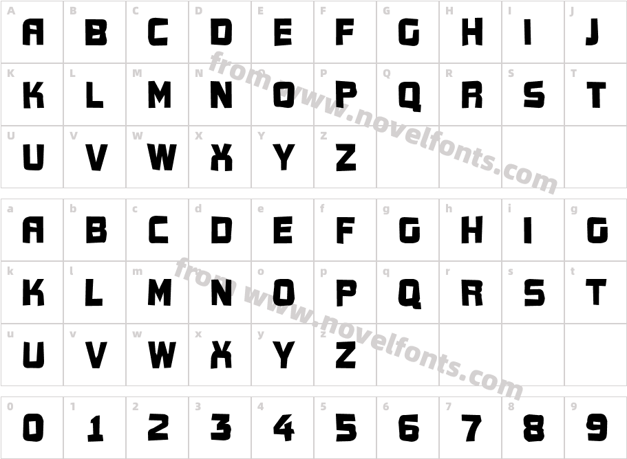 a_ConceptoTitulNrFyCharacter Map