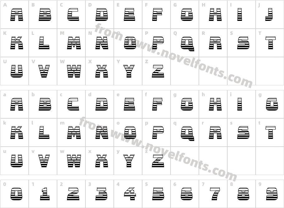 a_ConceptoTitulNrLdGdCharacter Map